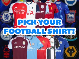 Pick your Football Shirt Product